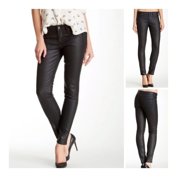 Rich & SKINNY Coated Jeans - Black - Picture 1 of 15